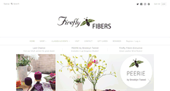Desktop Screenshot of fireflyfibers.com
